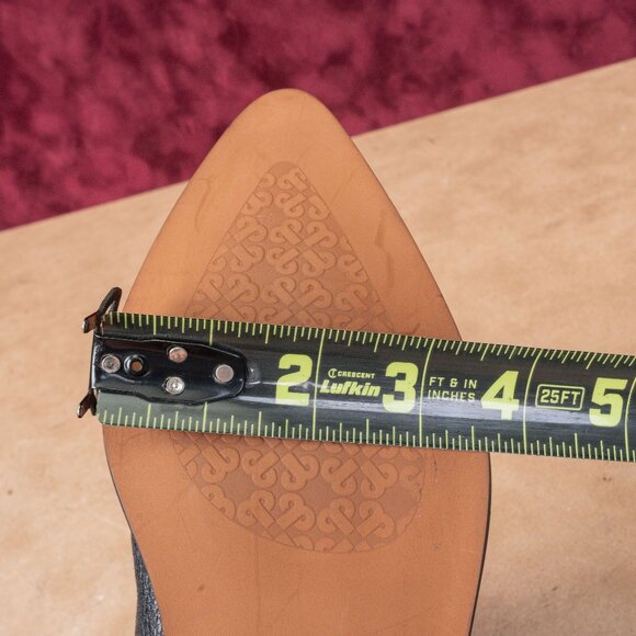 Linea Paolo Women Jackie Dress Office Black Leather Zip Fashion Tall Boots 9 - Picture 9 of 10